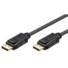 GOOBAY καλώδιο DisplayPort 1.2 49959, gold-plated, 4K, 3D, 2m, μαύρο | Καλώδια - Αντάπτορες | elabstore.gr