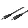 GOOBAY καλώδιο ήχου 3.5mm 50019, 3 pin stereo, 1.5m, μαύρο | Καλώδια - Αντάπτορες | elabstore.gr