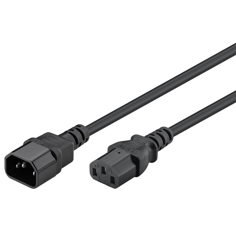 GOOBAY καλώδιο προέκτασης τροφοδοσίας 50081, 0.75mm², 2m, μαύρο | eLabstore.gr GOOBAY καλώδιο προέκτασης τροφοδοσίας 50081, 0.75mm², 2m, μαύρο | Καλώδια - Αντάπτορες | elabstore.gr