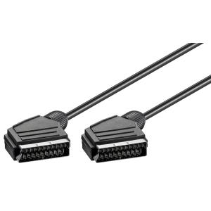 GOOBAY καλώδιο Scart 21pin σε Scart 21pin 50177, 7m, μαύρο | Καλώδια - Αντάπτορες | elabstore.gr