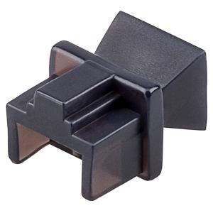 GOOBAY κάλυμμα προστασίας για θύρα RJ45 50527 με λαβή, μαύρο, 10τμχ | Καλώδια - Αντάπτορες | elabstore.gr