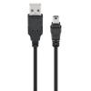GOOBAY καλώδιο USB 2.0 σε USB mini 50769, copper, 5m, μαύρο | Καλώδια - Αντάπτορες | elabstore.gr