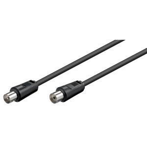 GOOBAY καλώδιο κεραίας αρσενικό σε θηλυκό 50913, <70dB, CCS, 20m, μαύρο | Καλώδια - Αντάπτορες | elabstore.gr