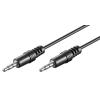 GOOBAY καλώδιο ήχου 3.5mm 51661, 3 pin stereo, copper, 10m, μαύρο | Καλώδια - Αντάπτορες | elabstore.gr
