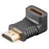GOOBAY αντάπτορας HDMI θηλυκό σε αρσενικό 51727, 270°, 4K, μαύρος | Καλώδια - Αντάπτορες | elabstore.gr