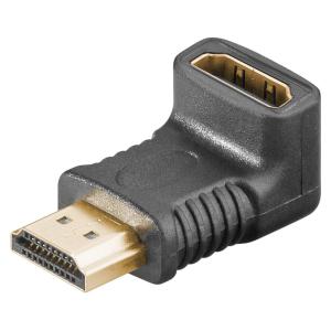 GOOBAY αντάπτορας HDMI θηλυκό σε αρσενικό 51727, 270°, 4K, μαύρος | Καλώδια - Αντάπτορες | elabstore.gr