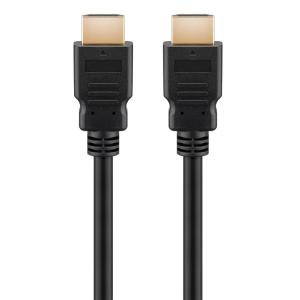 GOOBAY καλώδιο HDMI με Ethernet 51821, HDR, 30AWG, 4K, 3m, μαύρο | Καλώδια - Αντάπτορες | elabstore.gr
