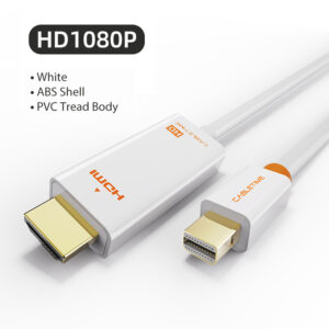 CABLETIME καλώδιο Mini DisplayPort σε HDMI AV588, 1080p, 1.8m, λευκό | Καλώδια - Αντάπτορες | elabstore.gr