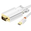 CABLETIME καλώδιο Mini DisplayPort σε VGA AV588, 1080p, 1.8m, λευκό | Καλώδια - Αντάπτορες | elabstore.gr