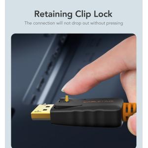 CABLETIME καλώδιο Displayport σε HDMI AV585, 1.2v, 1080p, 3m, μαύρο | Καλώδια - Αντάπτορες | elabstore.gr