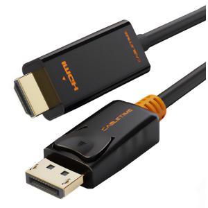 CABLETIME καλώδιο Displayport σε HDMI AV585, 1.2v, 1080p, 3m, μαύρο | Καλώδια - Αντάπτορες | elabstore.gr