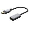 CABLETIME αντάπτορας Displayport σε HDMI AV589, LED Ring, 0.15m, μαύρος | Καλώδια - Αντάπτορες | elabstore.gr