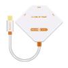 CABLETIME αντάπτορας Mini DisplayPort σε HDMI/DVI/VGA AV589, 0.2m, λευκό | Καλώδια - Αντάπτορες | elabstore.gr