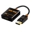 CABLETIME αντάπτορας DisplayPort σε HDMI AV586, ACTIVE, 4K, 0.2m, μαύρος | Καλώδια - Αντάπτορες | elabstore.gr
