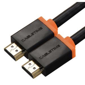 CABLETIME καλώδιο HDMI 2.0 AV540, 4k/60hz, 3m, μαύρο | Καλώδια - Αντάπτορες | elabstore.gr