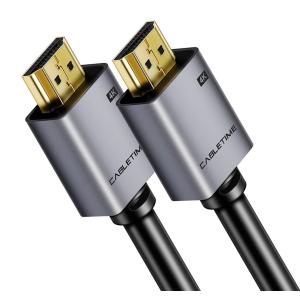 CABLETIME καλώδιο HDMI 2.0 AV566, 4k/60hz, 3m, μαύρο | Καλώδια - Αντάπτορες | elabstore.gr
