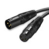 CABLETIME καλώδιο μικροφώνου XLR AV350, 3P, M/F, 24AWG, 20m, μαύρο | Καλώδια - Αντάπτορες | elabstore.gr