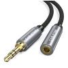 CABLETIME καλώδιο AUX Stereo 3.5mm AV311, M-F, 1.8m, μαύρο | Καλώδια - Αντάπτορες | elabstore.gr