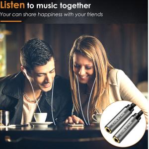 CABLETIME καλώδιο Stereo 3.5mm M σε 2x 3.5mm F AV309, 3pole, 0.2m, μαύρο | Καλώδια - Αντάπτορες | elabstore.gr