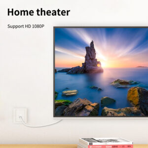 CABLETIME καλώδιο TV M σε TV F AV101, 75OHM, 1m, λευκό | Καλώδια - Αντάπτορες | elabstore.gr