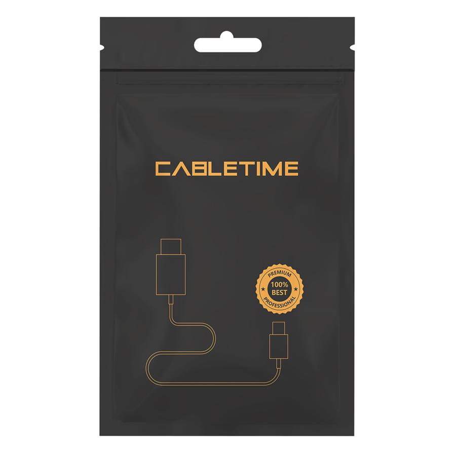 CABLETIME καλώδιο TV M σε TV F 90 Degree AV101, 75OHM, 3m, λευκό | eLabstore.gr CABLETIME καλώδιο TV M σε TV F 90 Degree AV101, 75OHM, 3m, λευκό | Καλώδια - Αντάπτορες | elabstore.gr