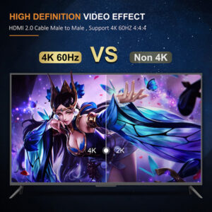 CABLETIME καλώδιο AOC HDMI 2.0 AV540, HDR, HDCP, 3D, 18Gbps, 100m, γκρι | Καλώδια - Αντάπτορες | elabstore.gr