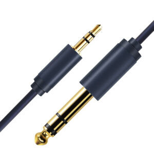 CABLETIME καλώδιο Stereo 6.3mm σε Stereo 3.5mm AV321, 1.8m, μαύρο | Καλώδια - Αντάπτορες | elabstore.gr