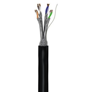 GOOBAY καλώδιο S/FTP CAT 7 52768, Copper, AWG 23/1, 100m, μαύρο | Καλώδια - Αντάπτορες | elabstore.gr