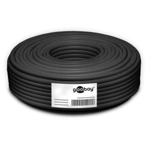 GOOBAY καλώδιο S/FTP CAT 7 53867, copper, AWG 23/1, 50m, μαύρο | Καλώδια - Αντάπτορες | elabstore.gr