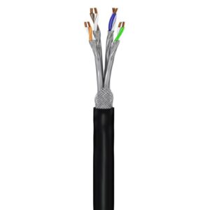 GOOBAY καλώδιο S/FTP CAT 7 53867, copper, AWG 23/1, 50m, μαύρο | Καλώδια - Αντάπτορες | elabstore.gr