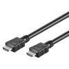 GOOBAY καλώδιο HDMI με Ethernet 58438, HDR, 30AWG, 4K, 0.5m, μαύρο | Καλώδια - Αντάπτορες | elabstore.gr