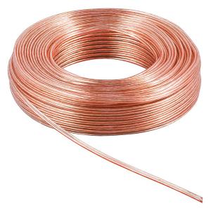 GOOBAY καλώδιο ήχου 2x 0.35 mm² 59371, CU, 10m, διάφανο | Καλώδια - Αντάπτορες | elabstore.gr