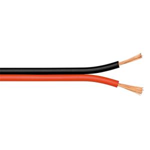 GOOBAY καλώδιο ήχου 2x 0.35 mm² 59372, CU, 25m, μαύρο & κόκκινο | Καλώδια - Αντάπτορες | elabstore.gr