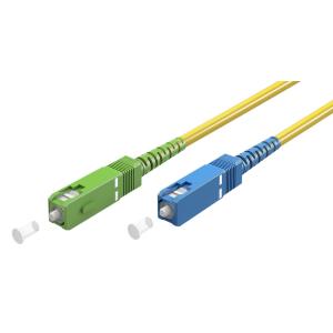 GOOBAY καλώδιο οπτικής ίνας SC-APC σε SC-UPC 59657, OS2, 0.5m, κίτρινο | Καλώδια - Αντάπτορες | elabstore.gr