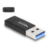 DELOCK αντάπτορας USB 3.2 Gen 2 σε USB Type-C 60001, 10Gbps, μαύρος | eLabstore.gr DELOCK αντάπτορας USB 3.2 Gen 2 σε USB Type-C 60001, 10Gbps, μαύρος | Καλώδια - Αντάπτορες | elabstore.gr
