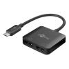 GOOBAY αντάπτορας USB-C σε DisplayPort & HDMI 60172, 4K, μαύρος | Καλώδια - Αντάπτορες | elabstore.gr
