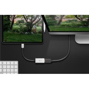 GOOBAY αντάπτορας USB-C σε HDMI 60194, 8K/30Hz, 4K/120Hz, γκρι | Καλώδια - Αντάπτορες | elabstore.gr