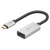 GOOBAY αντάπτορας USB-C σε HDMI 60194, 8K/30Hz, 4K/120Hz, γκρι | Καλώδια - Αντάπτορες | elabstore.gr