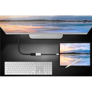 GOOBAY αντάπτορας USB-C σε DisplayPort 60195, 8K/30Hz, 4K/120Hz, γκρι | Καλώδια - Αντάπτορες | elabstore.gr