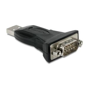DELOCK Adapter από serial RS-232 σε USB 2.0 type A + 80cm USB καλώδιο | Καλώδια - Αντάπτορες | elabstore.gr