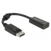 DELOCK αντάπτορας DisplayPort 1.1 σε HDMI 61849, passive, 1080p, μαύρος | eLabstore.gr DELOCK αντάπτορας DisplayPort 1.1 σε HDMI 61849, passive, 1080p, μαύρος | Καλώδια - Αντάπτορες | elabstore.gr