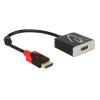 DELOCK αντάπτορας DisplayPort 1.2 σε HDMI 62734, 4K, 20cm, μαύρος | Καλώδια - Αντάπτορες | elabstore.gr