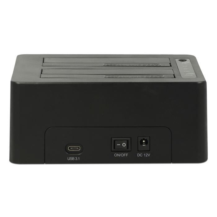 DELOCK docking station 63957, clone function, 2x HDD/SSD, 6Gb/s, μαύρο | eLabstore.gr DELOCK docking station 63957, clone function, 2x HDD/SSD, 6Gb/s, μαύρο | Συνοδευτικά PC | elabstore.gr