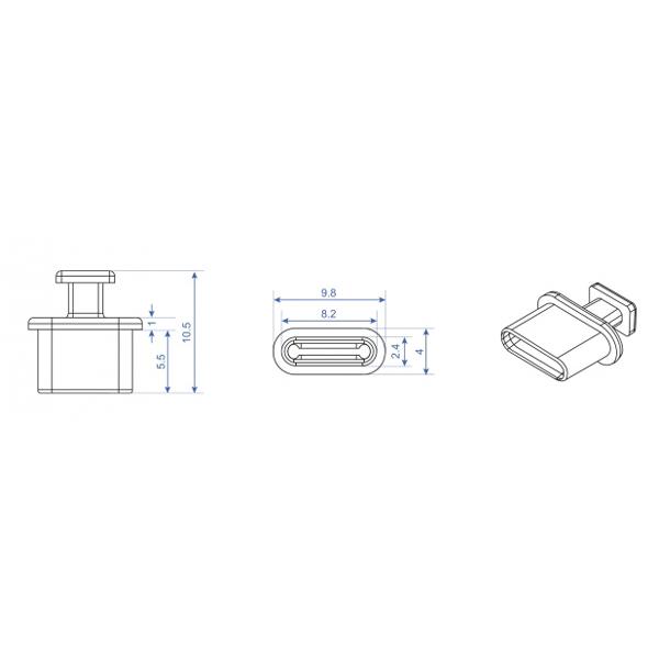 DELOCK κάλυμμα προστασίας για θύρα USB-C 64013 με λαβή, μαύρο, 10τμχ | eLabstore.gr DELOCK κάλυμμα προστασίας για θύρα USB-C 64013 με λαβή, μαύρο, 10τμχ | Καλώδια - Αντάπτορες | elabstore.gr