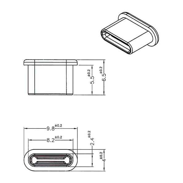 DELOCK κάλυμμα προστασίας για θύρα USB-C 64014, μαύρο, 10τμχ | eLabstore.gr DELOCK κάλυμμα προστασίας για θύρα USB-C 64014, μαύρο, 10τμχ | Καλώδια - Αντάπτορες | elabstore.gr