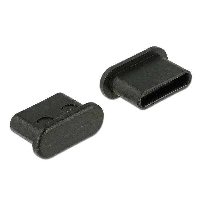 DELOCK κάλυμμα προστασίας για θύρα USB-C 64014, μαύρο, 10τμχ | eLabstore.gr DELOCK κάλυμμα προστασίας για θύρα USB-C 64014, μαύρο, 10τμχ | Καλώδια - Αντάπτορες | elabstore.gr