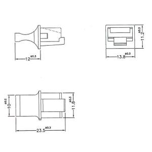 DELOCK κάλυμμα προστασίας για θύρα RJ45 64020, μαύρο, 10τμχ | Καλώδια - Αντάπτορες | elabstore.gr