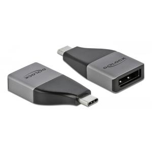 DELOCK αντάπτορας USB 3.2 Gen 1 Type-C σε DisplayPort 64120, 4K 60 Hz | Καλώδια - Αντάπτορες | elabstore.gr