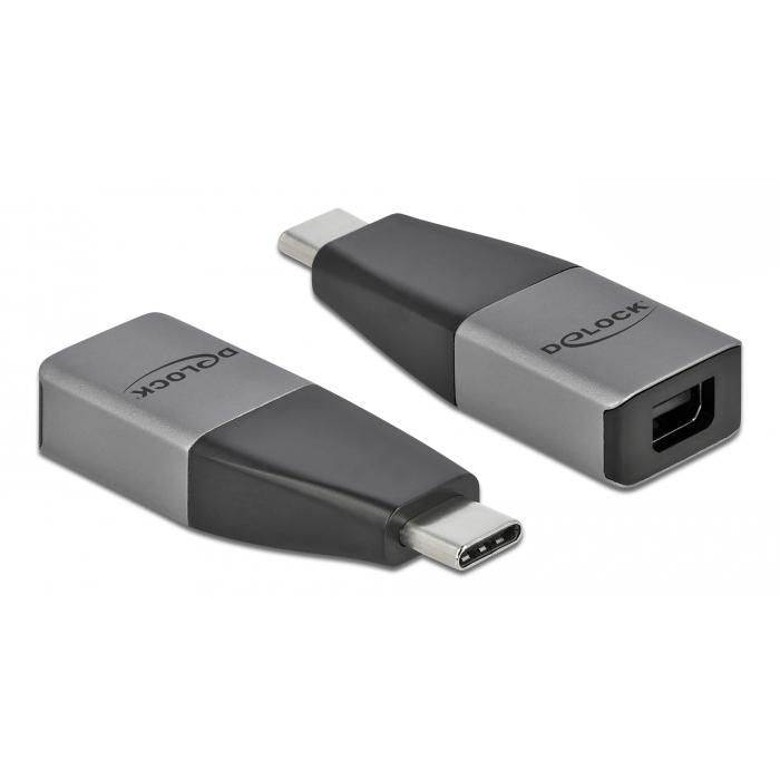 DELOCK αντάπτορας USB 3.2 Gen 1 Type-C σε mini DisplayPort 64121, 4K | eLabstore.gr DELOCK αντάπτορας USB 3.2 Gen 1 Type-C σε mini DisplayPort 64121, 4K | Καλώδια - Αντάπτορες | elabstore.gr