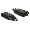 DELOCK αντάπτορας USB-C σε DisplayPort 64151, 4K/60Hz, μαύρος | Καλώδια - Αντάπτορες | elabstore.gr
